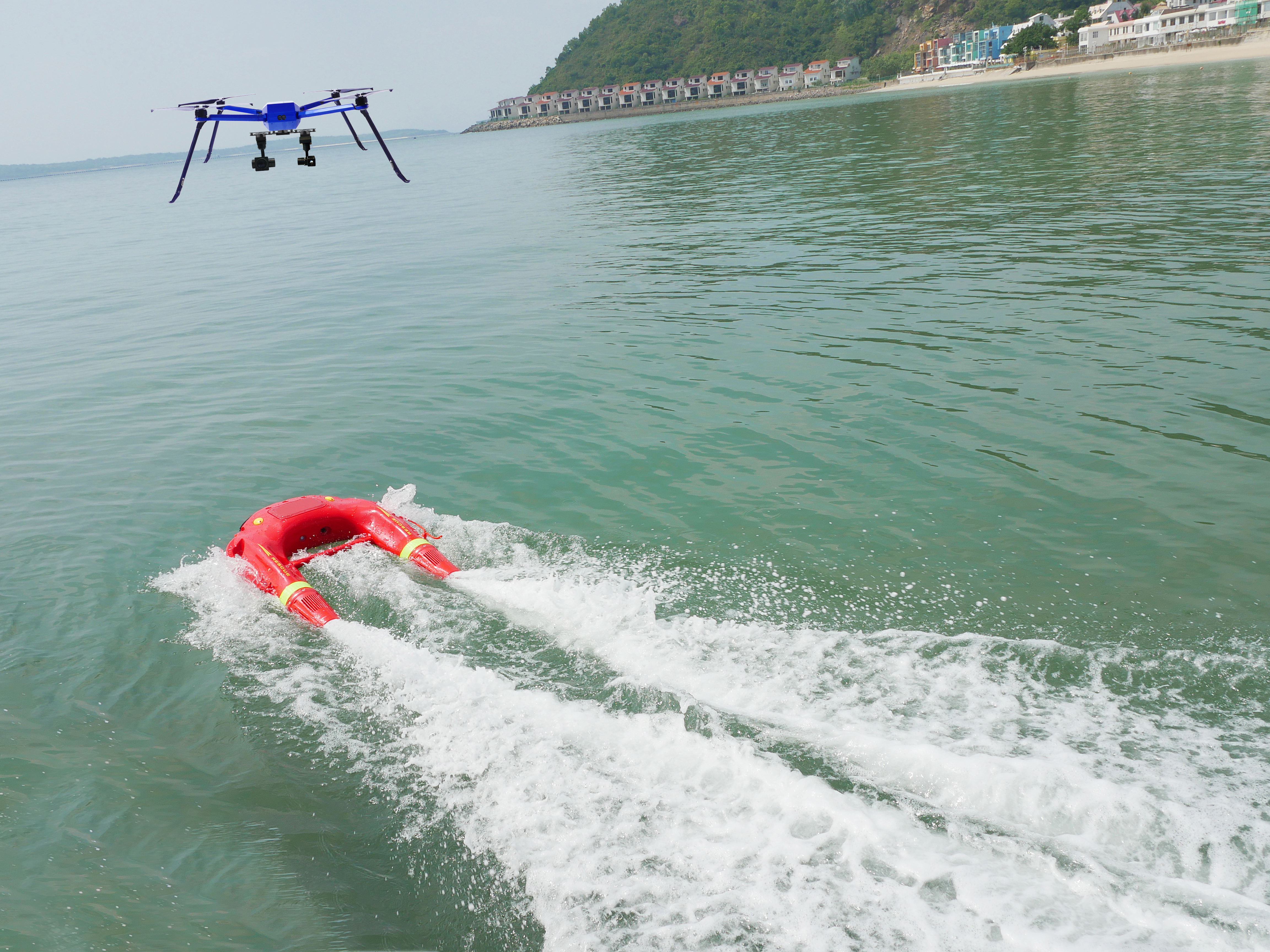 ?水上救援機器人，救援從未如此高效！